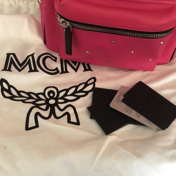Authentic mcm mini backpack - Picture 2 of 6